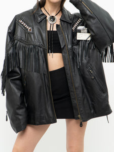 Vintage x Deadstock Butter Leather Fringe Jacket (S-XL)