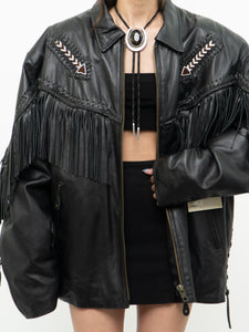 Vintage x Deadstock Butter Leather Fringe Jacket (S-XL)