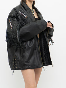 Vintage x Deadstock Butter Leather Fringe Jacket (S-XL)