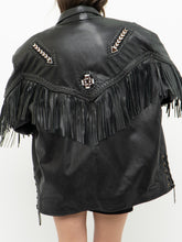 Load image into Gallery viewer, Vintage x Deadstock Butter Leather Fringe Jacket (S-XL)