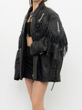 Load image into Gallery viewer, Vintage x Deadstock Butter Leather Fringe Jacket (S-XL)