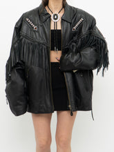 Load image into Gallery viewer, Vintage x Deadstock Butter Leather Fringe Jacket (S-XL)