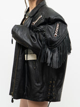 Load image into Gallery viewer, Vintage x Deadstock Butter Leather Fringe Jacket (S-XL)