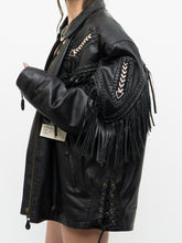 Load image into Gallery viewer, Vintage x Deadstock Butter Leather Fringe Jacket (S-XL)