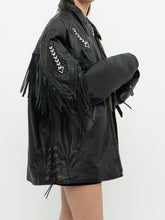 Load image into Gallery viewer, Vintage x Deadstock Butter Leather Fringe Jacket (S-XL)