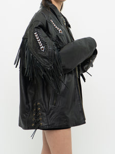 Vintage x Deadstock Butter Leather Fringe Jacket (S-XL)