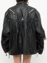 Load image into Gallery viewer, Vintage x Deadstock Butter Leather Fringe Jacket (S-XL)