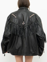 Load image into Gallery viewer, Vintage x Deadstock Butter Leather Fringe Jacket (S-XL)