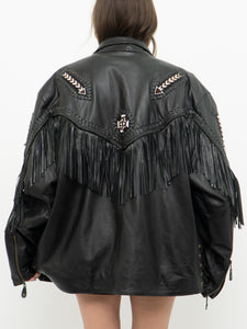 Vintage x Deadstock Butter Leather Fringe Jacket (S-XL)