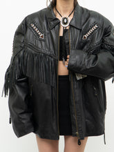 Load image into Gallery viewer, Vintage x Deadstock Butter Leather Fringe Jacket (S-XL)