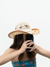 Load image into Gallery viewer, Vintage x Cream, Brown Ombre Straw Cowboy Hat