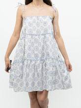 Load image into Gallery viewer, Modern x BUCKET LIST White Floral Frilly Babydoll Dress (XS-M)