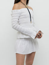 Load image into Gallery viewer, Modern x HM White Cinched Off-Shoulder Set (XS)