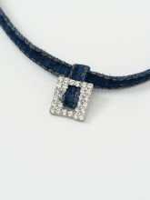 Load image into Gallery viewer, Modern x Denim Rhinestone Choker