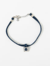 Load image into Gallery viewer, Modern x Denim Rhinestone Choker