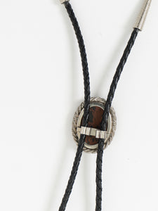 Vintage x Framed Brown Marble Bolo