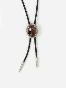 Vintage x Framed Brown Marble Bolo