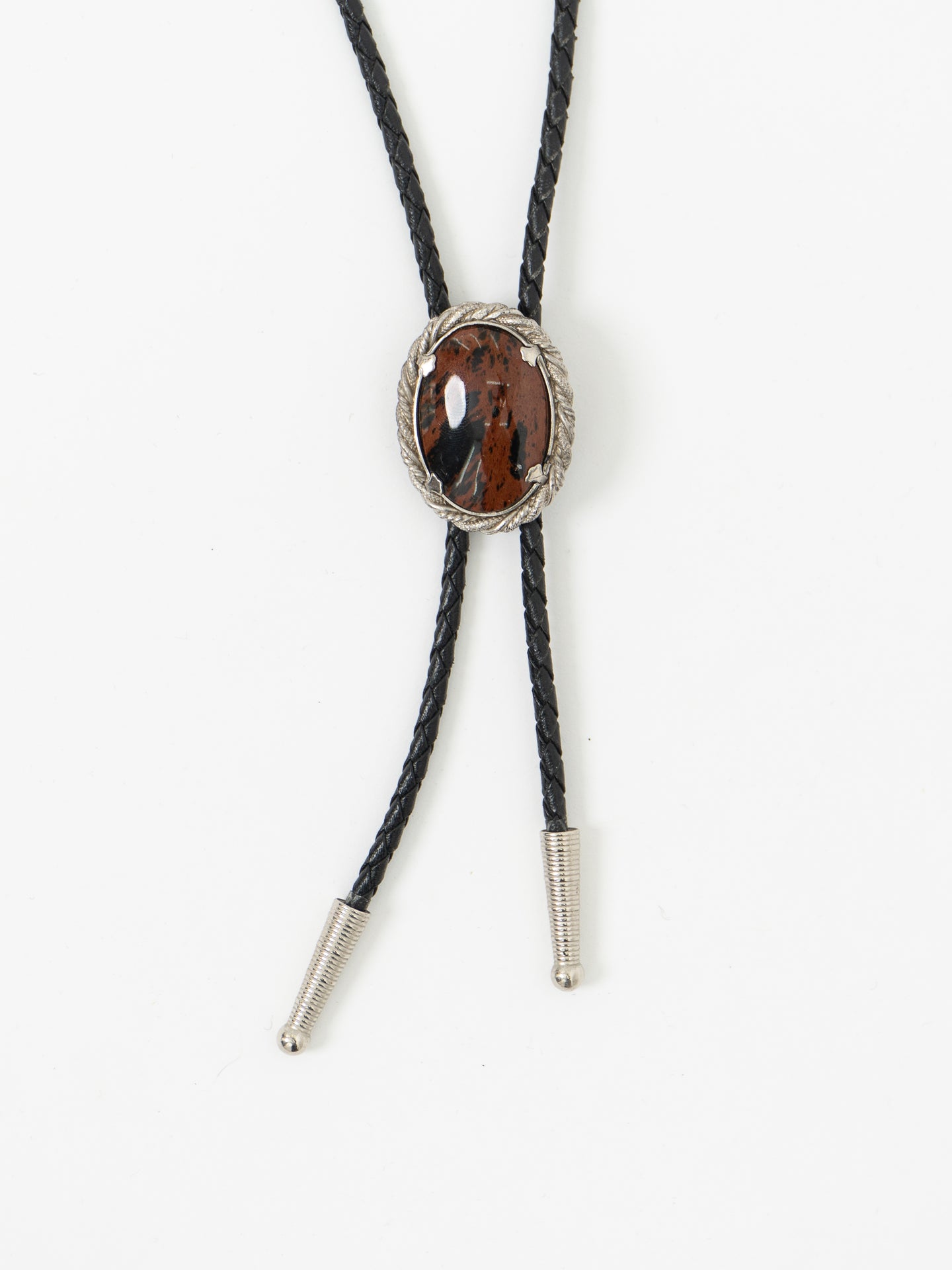 Vintage x Framed Brown Marble Bolo