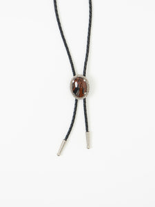 Vintage x Framed Brown Marble Bolo