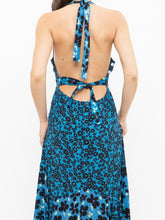 Load image into Gallery viewer, FREE PEOPLE x Blue Floral Button-Up Dress (XS, S)