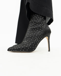 BADGLEY MISCHKA x Black Rhinestone Heeled Boots (7)