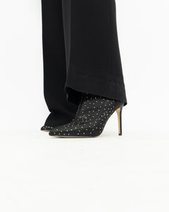 BADGLEY MISCHKA x Black Rhinestone Heeled Boots (7)