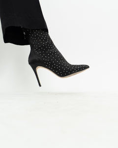 BADGLEY MISCHKA x Black Rhinestone Heeled Boots (7)