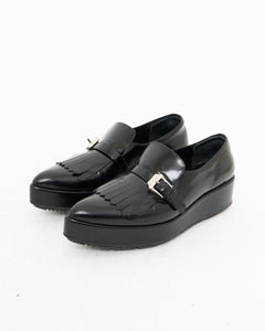 PRADA x Black Classic Loafers (10)