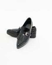 Load image into Gallery viewer, PRADA x Black Classic Loafers (10)