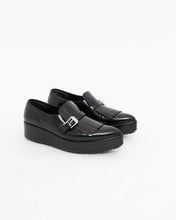 Load image into Gallery viewer, PRADA x Black Classic Loafers (10)