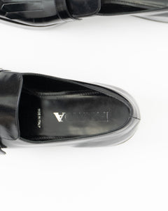 PRADA x Black Classic Loafers (10)