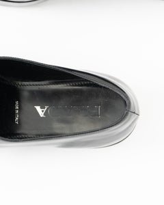 PRADA x Black Classic Loafers (10)