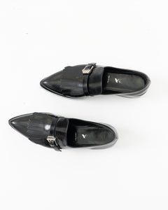 PRADA x Black Classic Loafers (10)