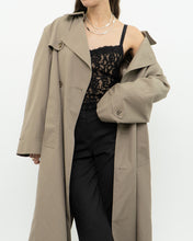 Load image into Gallery viewer, Vintage x HART SCHAFFNER &amp; MARX 80s Beige Wool Trench (XS-M)