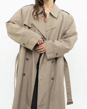 Load image into Gallery viewer, Vintage x HART SCHAFFNER &amp; MARX 80s Beige Wool Trench (XS-M)