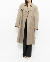 Load image into Gallery viewer, Vintage x HART SCHAFFNER &amp; MARX 80s Beige Wool Trench (XS-M)