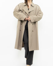 Load image into Gallery viewer, Vintage x HART SCHAFFNER &amp; MARX 80s Beige Wool Trench (XS-M)