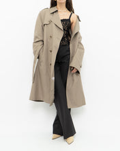 Load image into Gallery viewer, Vintage x HART SCHAFFNER &amp; MARX 80s Beige Wool Trench (XS-M)