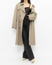 Load image into Gallery viewer, Vintage x HART SCHAFFNER &amp; MARX 80s Beige Wool Trench (XS-M)