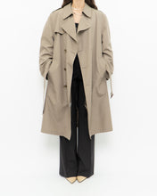 Load image into Gallery viewer, Vintage x HART SCHAFFNER &amp; MARX 80s Beige Wool Trench (XS-M)