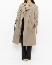 Load image into Gallery viewer, Vintage x HART SCHAFFNER &amp; MARX 80s Beige Wool Trench (XS-M)