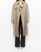 Load image into Gallery viewer, Vintage x HART SCHAFFNER &amp; MARX 80s Beige Wool Trench (XS-M)