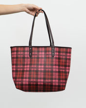 Load image into Gallery viewer, COACH x Pink Plaid Reversible Purse