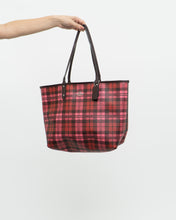 Load image into Gallery viewer, COACH x Pink Plaid Reversible Purse