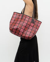 Load image into Gallery viewer, COACH x Pink Plaid Reversible Purse