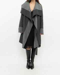 DIANE VON FURSTENBURG x Soft Wool-blend Trench (XS-M)