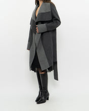 Load image into Gallery viewer, DIANE VON FURSTENBURG x Soft Wool-blend Trench (XS-M)