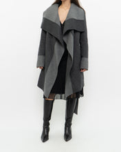 Load image into Gallery viewer, DIANE VON FURSTENBURG x Soft Wool-blend Trench (XS-M)