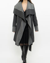 Load image into Gallery viewer, DIANE VON FURSTENBURG x Soft Wool-blend Trench (XS-M)