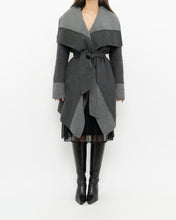 Load image into Gallery viewer, DIANE VON FURSTENBURG x Soft Wool-blend Trench (XS-M)